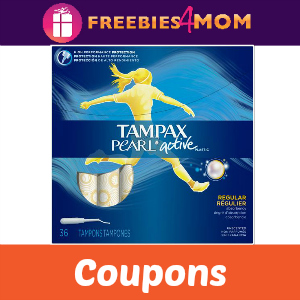 Coupons: Save on Tampax Pearl