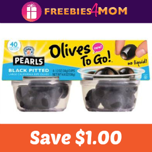 Coupon: Save $1.00 on Pearls Olives To Go