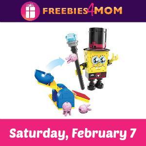 Free SpongeBob Mega Bloks Event Saturday