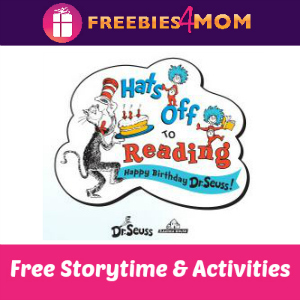 Free Dr. Seuss Storytime at Barnes & Noble