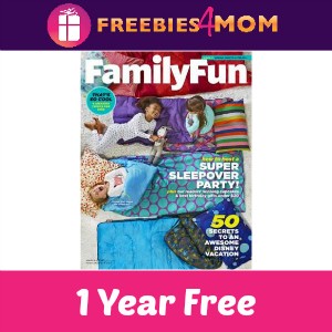 Free Family Fun Magazine (1 year)
