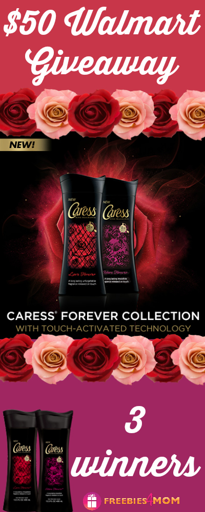 $50 Walmart Gift Card Giveaway (3 winners) ~ Experience #Caress12Hour