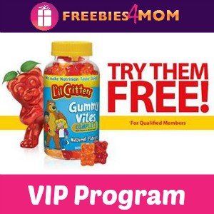 Free L'il Critters Gummy Vitamin Samples