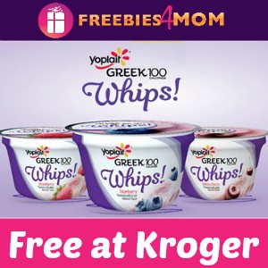 Free Yoplait Greek 100 Whips! at Kroger