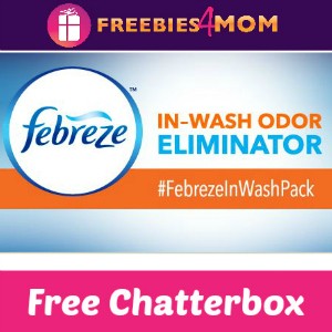 Free Chatterbox: Febreze In-Wash Odor Eliminator