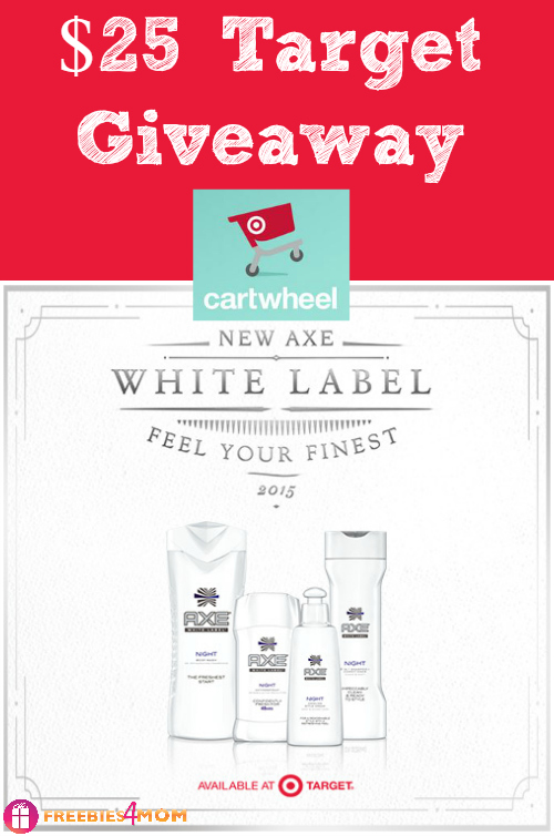 $25 Target Gift Card Giveaway ~ Win & Save with AXE® White Label at Target