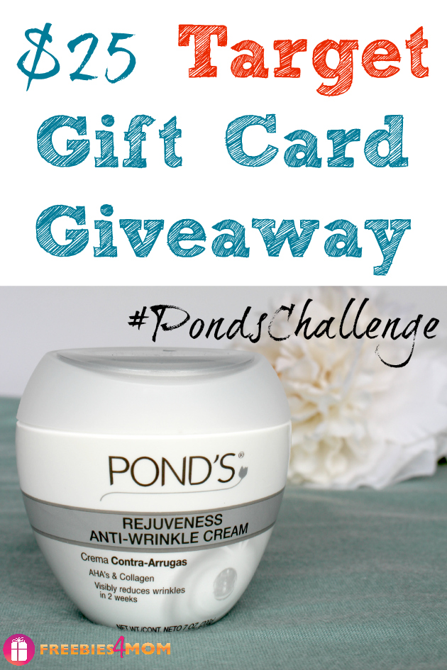 $25 Target Gift Card Giveaway ~ Take the #PondsChallenge at Target