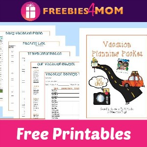 Free Printable Vacation Planning Packet