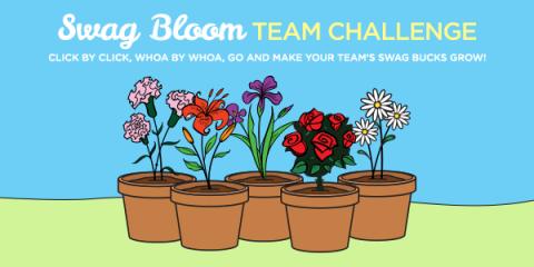 Win Swagbucks with Swag Blooms Team Challenge