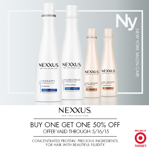 NEXXUS New York Salon Care hair products at Target