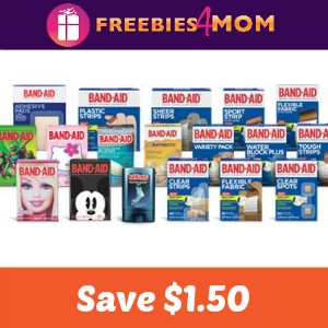 Coupon: $1.50 Off 2 Band-Aid First Aid Products