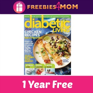 Free Diabetic Living Magazine (1 Year)