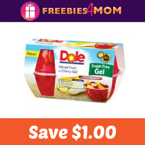 Coupon: Save $1.00 off Dole Fruit in Gel