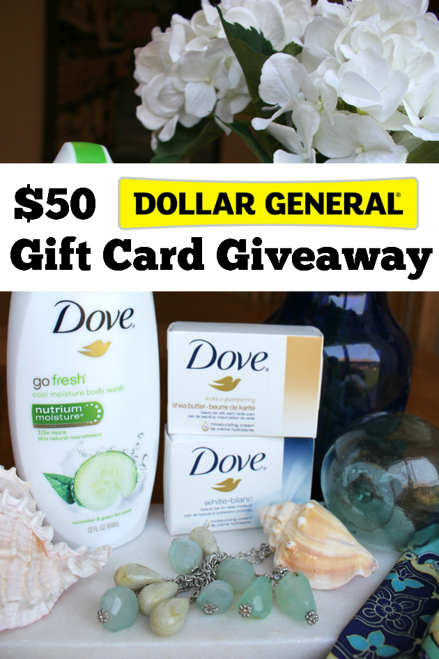 $50 Dollar General Gift Card Giveaway ~ Share Your #DGBeautyStory