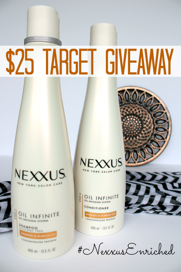 $25 Target Gift Card Giveaway ~ Discover #NexxusEnriched