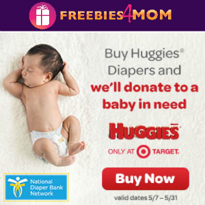 Huggies and Target Donate Diapers