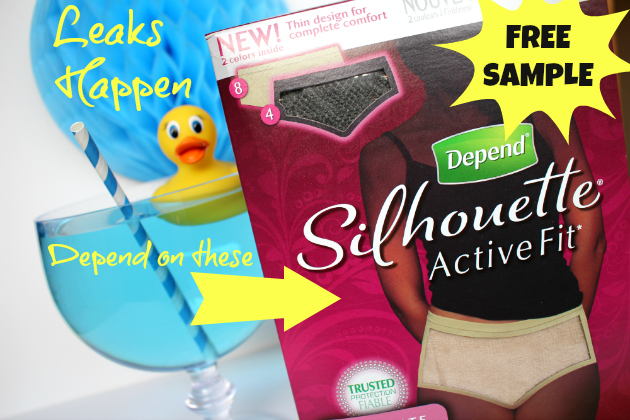 Free Sample Depend Silhouette Active Fit from Underwareness