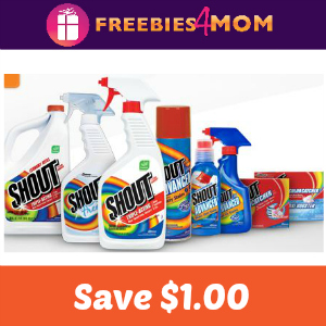 Coupon: Save $1.00 on any Shout