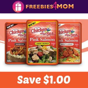 $1.00 off Chicken of the Sea Salmon Pouches