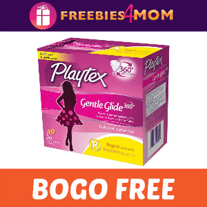 BOGO Free Playtex Gentle Glide ($7.99 value)