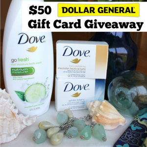 $50 Dollar General Gift Card Giveaway Winner