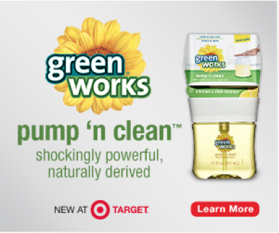 Save on Green Works at Target