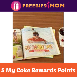Shutterfly Book for 5 My Coke Rewards Points