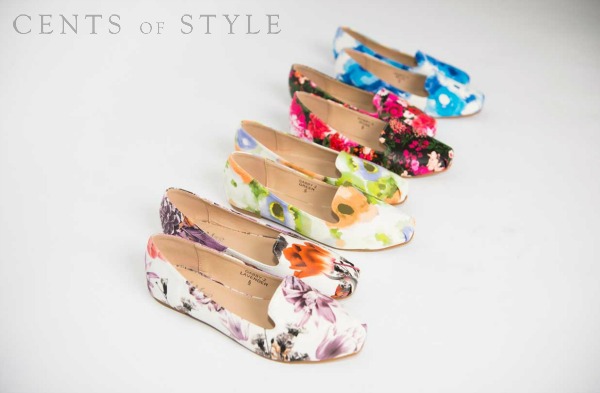 Floral Flats 40% Off + Free Shipping