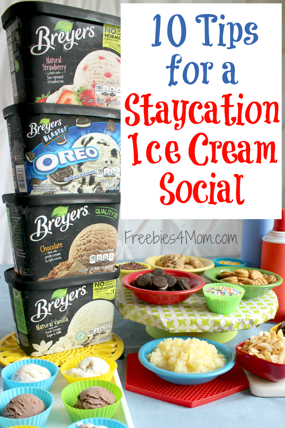 10 Tips for a Staycation Ice Cream Social