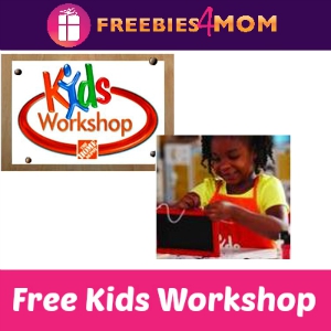 Free Kids Workshop at Home Depot August 1