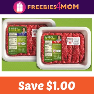 Save $1.00 on Laura's Lean Beef