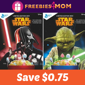 Coupon: $0.75 off Star Wars Cereal