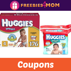 Coupons: Save on Huggies Diapers & Wipes