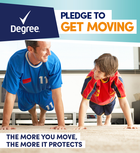 Degree Get Moving Challenge with Chris Powell