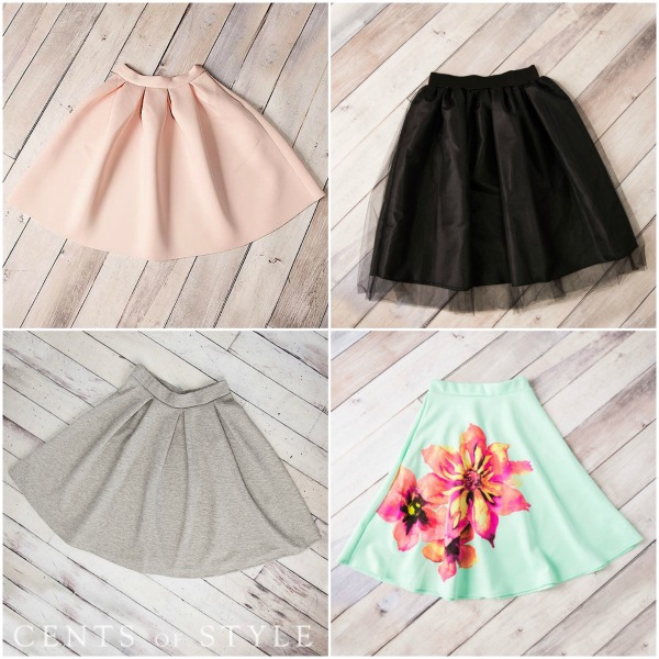50% Off Skirts + Free Shipping