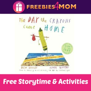 Free Day the Crayons Event at Barnes & Noble