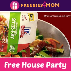 Free House Party: McCormick Skillet Sauces