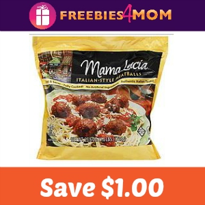 Coupon: $1.00 off one Mama Lucia Meatball