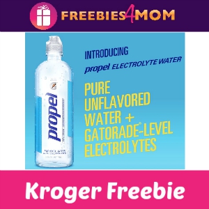 Free Propel Purified Water at Kroger