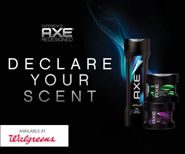 Experience AXE Redesigned at Walgreens and Declare Your Scent