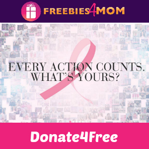 Donate4Free: $25 to Breast Cancer Research