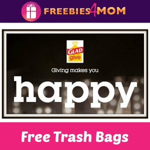 Free Sample Glad Yellow Trash Bags