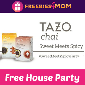 Free House Party: Tazo Chai Sweet Meets Spicy