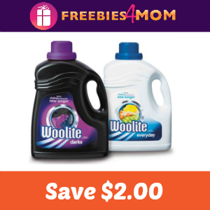 Coupon: Save $2.00 on one Woolite