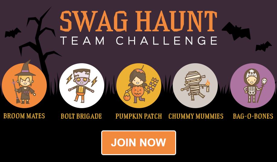 Swag Haunt Team Challenge