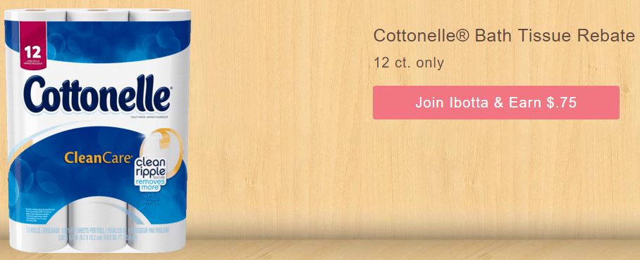Save on Cottonelle at Walgreens with Ibotta