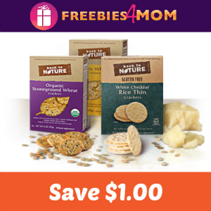 Coupon: $1.00 off one Back to Nature Product