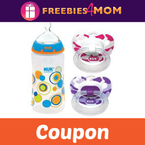 Free Nuk Bottle with Pacifier Purchase