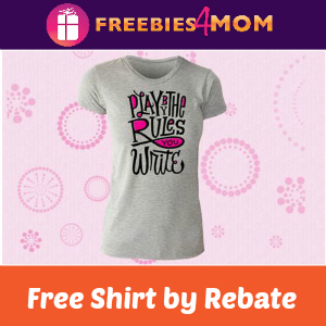 Rebate: Free Playtex Sport Fit to Play T-shirt