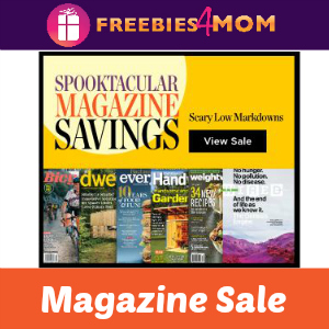 Spooktacular Magazine Sale